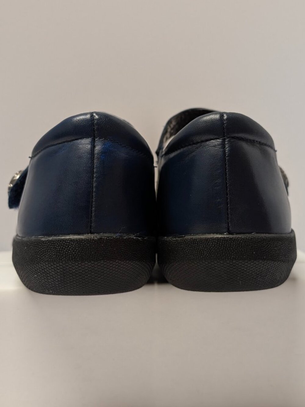 David Tate Bev Adjustable Mary-Janes in Navy - Picture 12 of 14